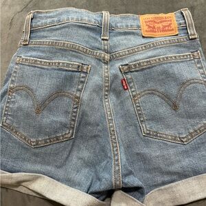 Levi's Blue Denim Shorts
